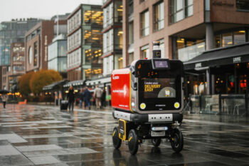 Selvkjørende roboter skal gi sultne Oslo-borgere mat før jul